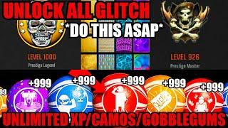 *NEW* SOLO UNLOCK GLITCH for UNLIMITED XP/CAMOS/GOBBLEGUMS BO6! BO6 GLITCHES! BO6 ZOMBIES GLITCH