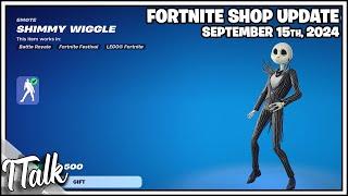 SHIMMY WIGGLE IS BACK! Fortnite Item Shop [September 15th, 2024] (Fortnite Chapter 5)