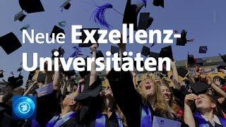 Die "exzellenten" Elf – die neuen Exzellenzuniversitäten