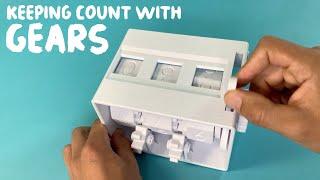 The Mechanical Counter - Fully 3D Printed Mechanical Machine