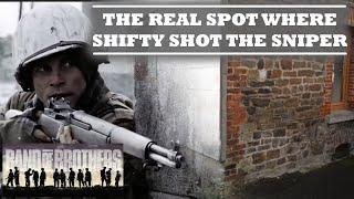 Band of Brothers, Shifty Powers and the Sniper Scene - the REAL Location