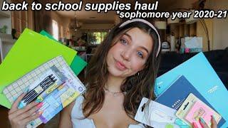 BACK TO SCHOOL SUPPLIES HAUL 2020-2021!