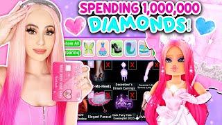 SPENDING 1,000,000 DIAMONDS On My PAGEANT OUTFIT In Royale High... Roblox