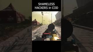 shameless hackers in warzone #shorts #hackers #cheaters