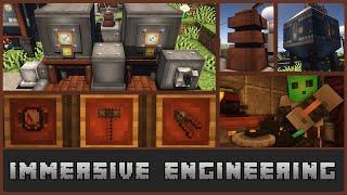 Minecraft - Immersive Engineering Mod Showcase [Forge 1.16.5]