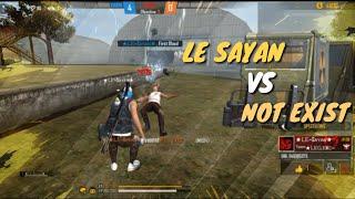 Free Fire ️NOT EXIST vs SAYAN20 FF️ || #sayan20ff #garenafreefire garena