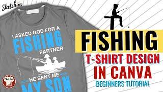 Canva Beginners T Shirt Design Tutorial in Canva | How to Make a T shirt design in Canva