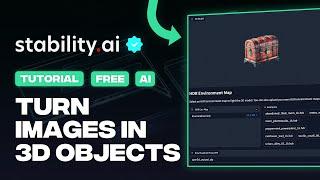 SPAR3D by Stability.ai - Turn Images Into 3D Objects With AI (Tutorial)