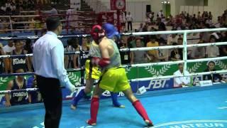 Sergei Kulyaba (Ukraine) - Eric Luna (USA) men, 63.5 kg