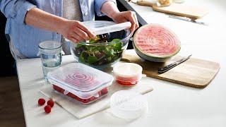 Lakeland Clear Reusable Silicone Stretch Lids