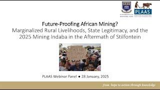 Future-proofing African mining? Mining Indaba in the aftermath of Stilfontein