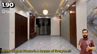 This Designer House is A Dream of Everyone!! ​⁠4 marla Luxury house for sale in Faisalabad.