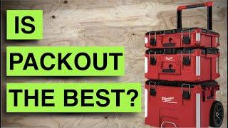 Milwaukee Packout Rolling Toolbox Review by a Dewalt Guy