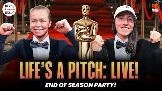 LIFE’S A PITCH: LIVE!  Ruesha & Lucy’s End Of Season Awards!  CHELSEA Out Of UWCL!