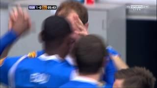 Steven Whittaker Goal - Rangers Vs Dundee Utd (SPL) 2nd May 2012