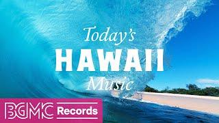 Ocean Waves Hawaii Aloha Morning - Beach Acoustic Guitar Instrumental Music for Tranquillize, Laze