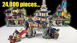 Combining the Tournament Temple City with Ninjago City?