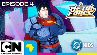 Superman vs Lex Luthor! | DC Metal Force | FULL EPISODE 4 | Cartoon Network Africa