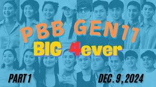 PBB GEN11 BIG 4EVER. Dec. 9, 2024