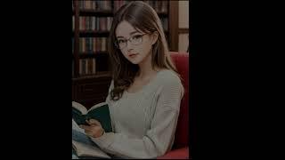 Ai ArtㅣCute girl in the libraryㅣ#Seaartai