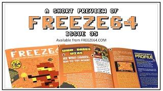 FREEZE64 fanzine issue 35 for the Commodore 64