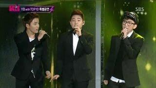 YB with TOP10 [나는 나비] @KPOPSTAR Season 2