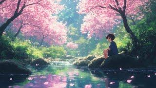  3 Hours of Cherry Blossom Relaxing Music  Peaceful Spring Vibes for Study, Sleep & Meditation 
