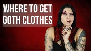 Where to buy goth clothes