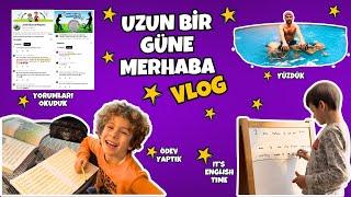 A LONG DAY AWAITS YOU KIDS VLOG | WITH OMER EYMEN & YUSUF EMRE UNTIL NOON | DAILY LIFE