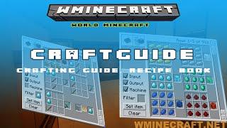 How to install CraftGuide Mod Minecraft 1.16.3/1.12.2/1.7.10