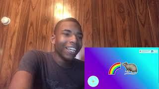 Reacting to guess that rapper by emoji challenge