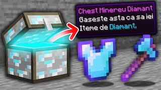 Minecraft dar Minereurile sunt Chesturi...