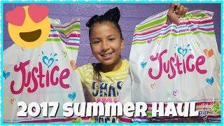 2017 JUSTICE SUMMER SWIMSUIT HAUL