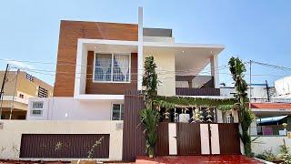 Gorgeous 6BHK House with High Ceiling Living Area | 5.5சென்ட்டில் அம்சமான வீடு | Epi-549