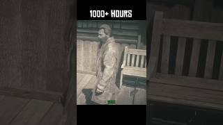 10 hours vs 1000 hours rdr2 red dead redemption | #rdr2 #reddeadredemption2 #shortsfeeds
