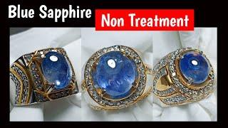 Untreated Blue Sapphire Ceylon Sri Lanka