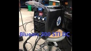 Blue Demon Bluearc STI 200 DC Pulse - unboxing, setup, welding, and review