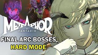 FINAL ARC All Boss Fights, Final Bosses & Ending [Hard Mode] - Metaphor: ReFantazio [メタファー：リファンタジオ]