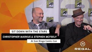 Comic Con Sit Down with the Stars with Christopher Markus and Stephen McFeely - Regal [HD]