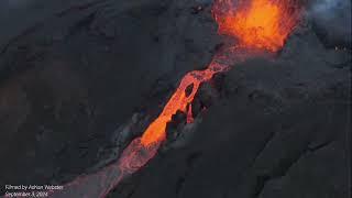 Iceland Volcano last night. By Adrian Webster. 03.09.2024