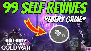 99 SELF REVIVES EVERY GAME! (COLD WAR ZOMBIES GLITCH 2024)