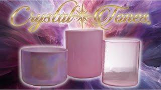 Sacred & Divine Sound Healing | The Feminine Heart | Crystal Singing Bowls