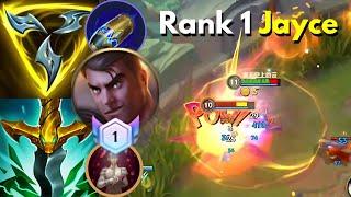 Rank 1 Jayce (TOP) | Chinese Server | 5 Games | MVP | Lofi | Wild Rift China