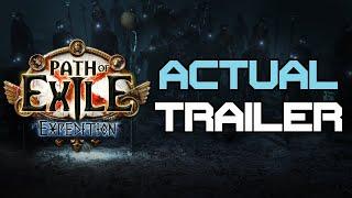 Expedition ACTUAL Trailer - Path of Exile 3.15 Expansion Trailer & Info Meme Summary Satire Thing