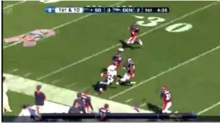 Ryan Mathews Big Gain Against Broncos 11/9/2011