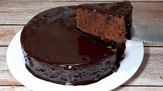 NO BAKE MOIST CHOCOLATE CAKE | Quick And Easy Chocolate Cake Recipe