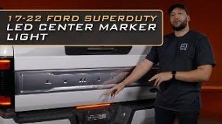 2017-2022 Super Duty Morimoto XB LED Center Marker Light | Overview & Installation