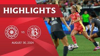 FULL HIGHLIGHTS: Portland Thorns fall 3-1 to Bay FC // August 30th, 2024