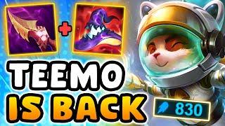 830 AP TEEMO JUNGLE IS BACK!! (new ap item changes)