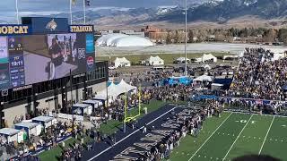 Montana State Bobcats senior captains honored before 123rd Brawl of the Wild